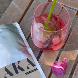 Hibiscus Matcha Cooler