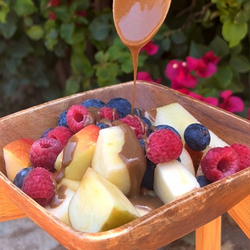 Fruity Mushroom Breakfast Bowl