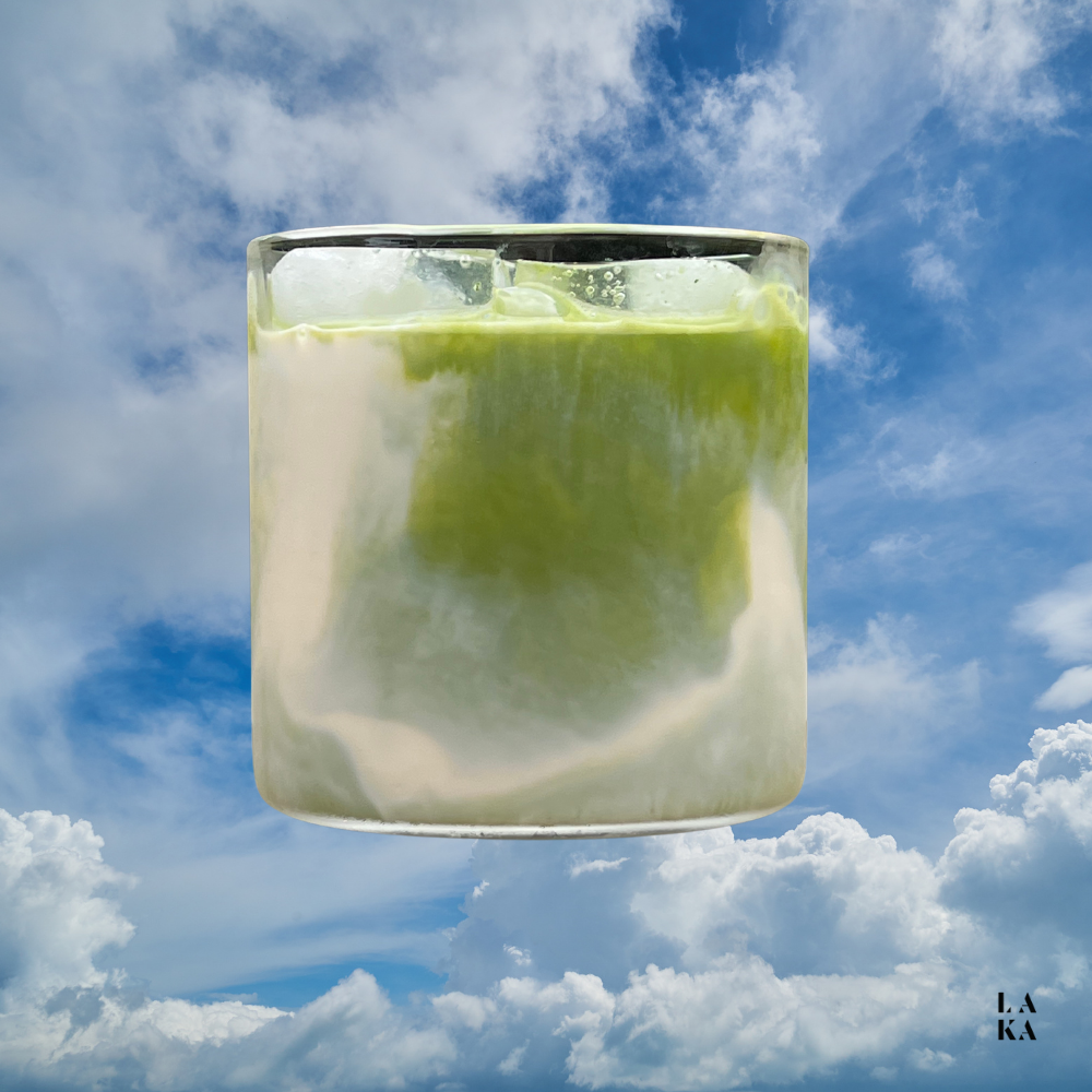 Cloudy with a chance of LAKA Matcha