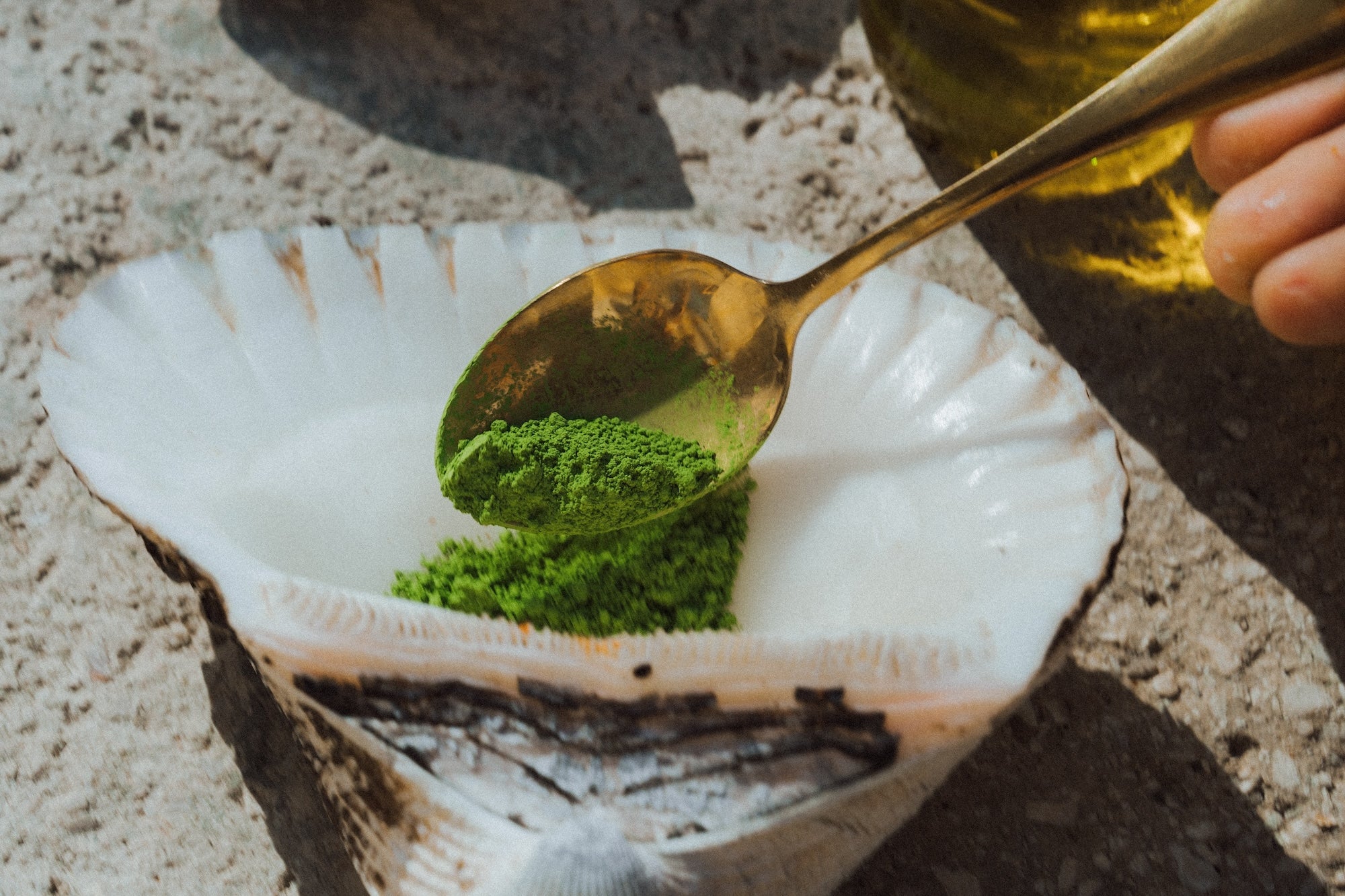 MATCHA + EVOO = Antioxidant Boom