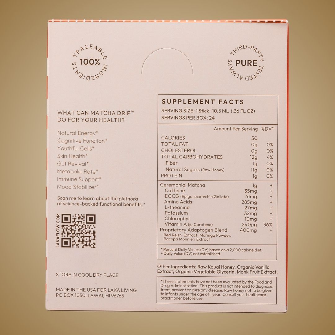 LAKA® Matcha Drip™